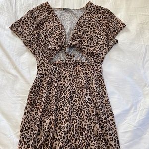 Animal Print Dress